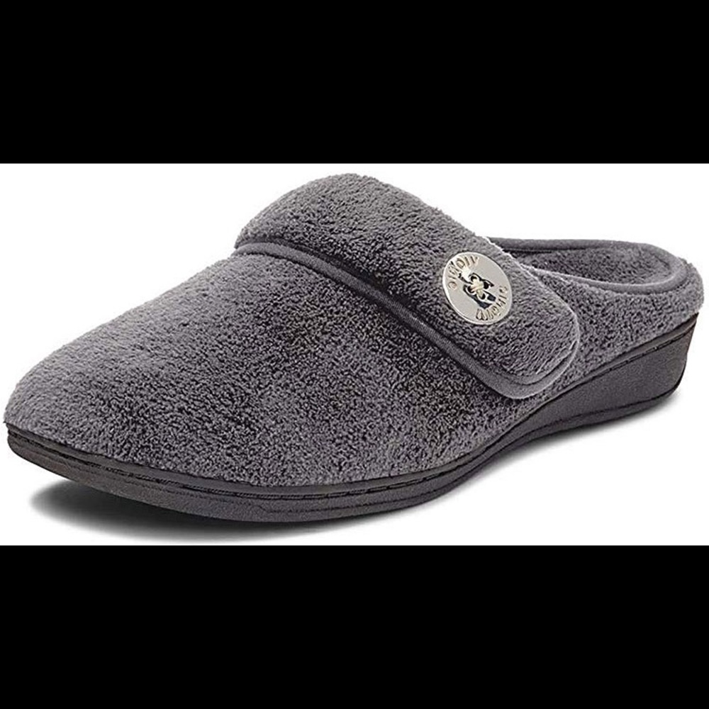 Vionic Sadie Dark Grey Slippers